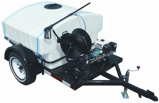 Cam Spray Pressure Washer Trailer Model