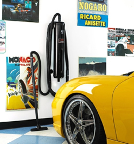 Vac N'blo High Capacity Vacuum 4 Hp Wall Mounted Model Hrs-83Ba