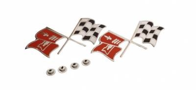 Fuel Injection Flags Buy Fuel Injection Fender X-Flags Online for 1957 Chevy Bel Air & 210