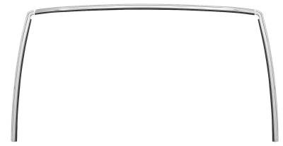 Front Windshield Moldings 3 Piece Set
