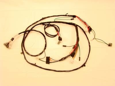 Front Light Harness With Factory Gauges for 1967 Chevelle
