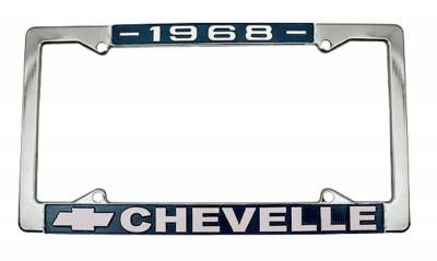 1968 Chevelle License Plate Frame - Unique Car Accessory