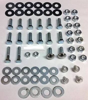 Rear Bumper Mounting Kit for 1956 Chevy Passenger Bel Air, Delray, 150, 210 Models