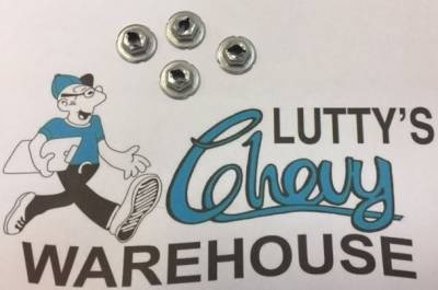 Self Threading Nuts - 3/16 Inch, Set of 4