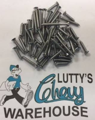 Screw Set - Interior Garnish Molding for 1956-57 Chevy Passenger Bel Air
