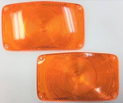 Amber Park Light Lens for 1956 Chevy Bel Air, Delray, Nomad, Wagon, 210, 150