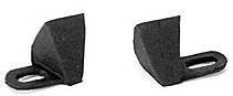 Roof Rail Stops for 1956-57 Chevy Passenger Bel Air & 210 4 Door Hardtop