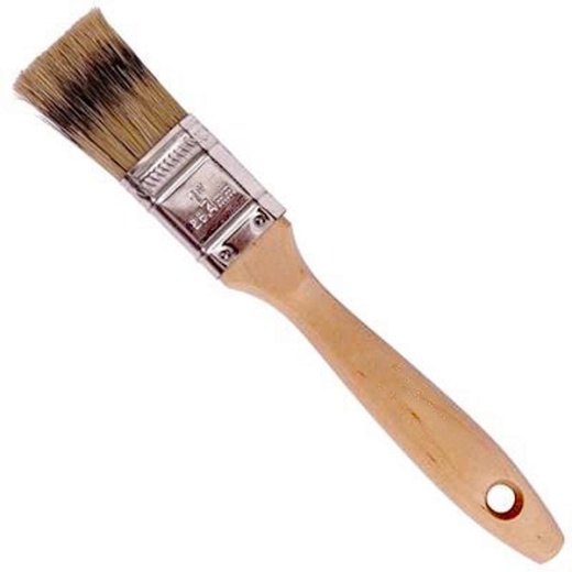 Brush-1: 1" Powder Tamping Brush for Precision Application