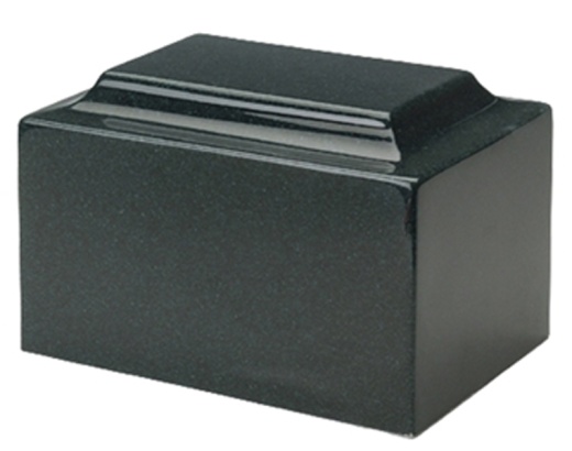 Mackenzie Classic Granite Keepsake Urn - Sea Holly Green