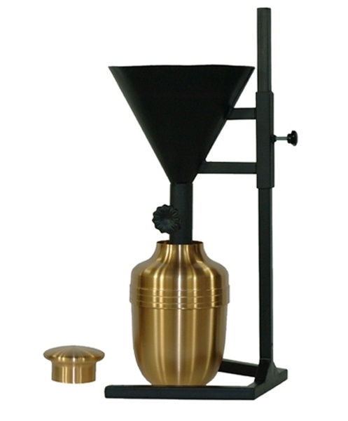 Cremation Ash Loader With Stand - Easy Urn Filling Solution