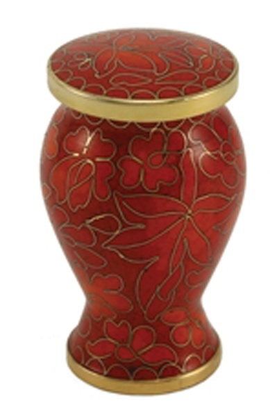 Etienne Autumn Leaves Cloisonne Keepsake