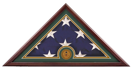 Liberty Freedom Flag Case in Cherry Laminate Finish