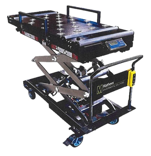Versalift 2 Electric Hydraulic Lift Table With Scale