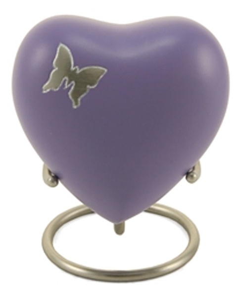 Aria Butterfly Cremation Keepsake Heart – A Heartfelt Memorial