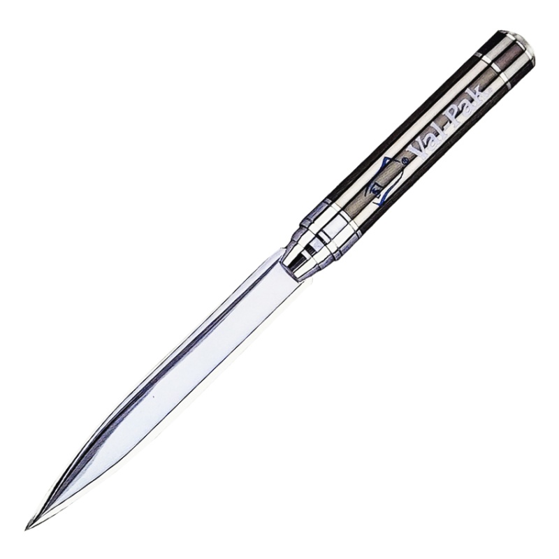 , Letter Opener Gun Metal With Chrome Trim