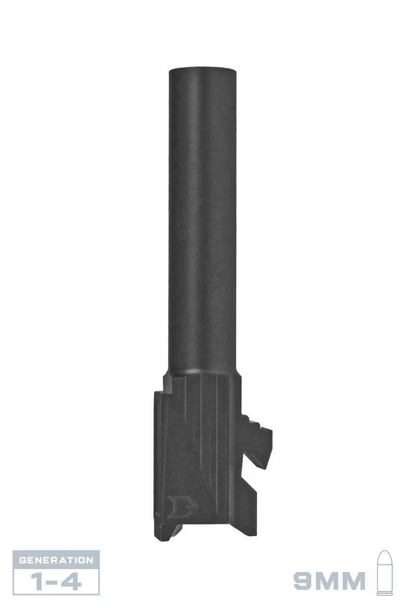 Dusk19 Barrel For Glock 19 9Mm Stock Length Pvd Graphite Gray