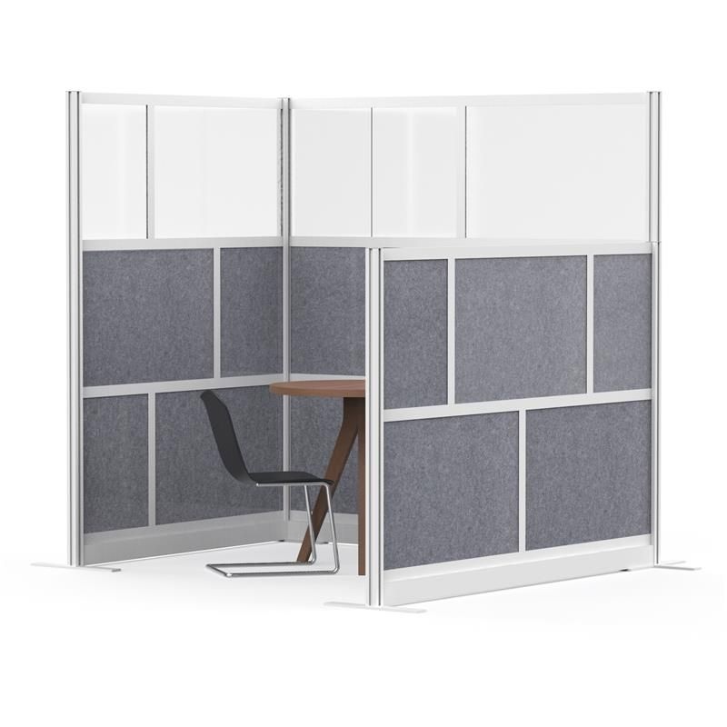 Modular Room Divider Wall System - 70" X 48" Add-On Wall