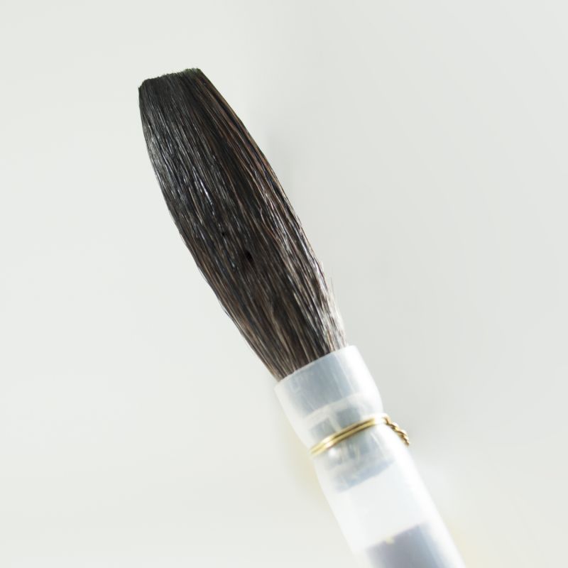 Finest Brown Kazan Squirrel Hair (179L) Brown Pencil Quill - Red Handle - 2