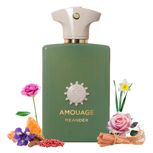 Amouage Meander (U) EDP 3.4 Oz - Unisex Perfume for Everyday Use