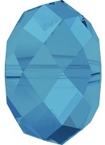Swarovski 6Mm Briolette Bead (Gemstone) Caribbean Blue Opal