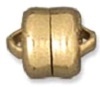 8Mm Flat Plated Magnetic Clasp-Gold Plated