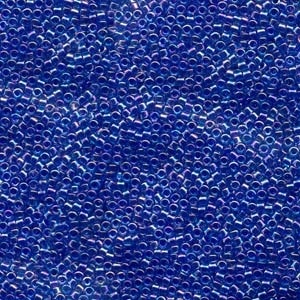 Db063 Lined Blue Violet Ab - Miyuki Delica Seed Beads - 11/0