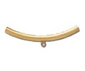 14Kt Gold Filled Curved Tube With Loops - 3Mm X 38Mm - 1 Loop
