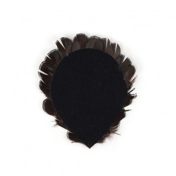 Natural Irridescent Bronze Lady Amherst Pheasant Feather Pad
