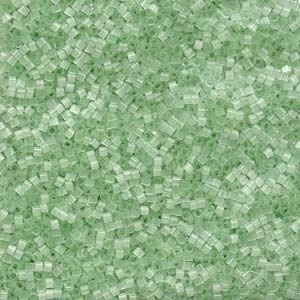 Db828 Pale Green Silk Satin - Miyuki Delica Seed Beads - 11/0