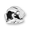 Sterling Large Hole Bead - #326 Frog