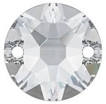Swarovski 8Mm 2 Hole Rhinestone/Xiruis Sew On Crystal