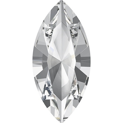 Swarovski #4228, 6 X 3Mm Pointed Back Navette-Crystal