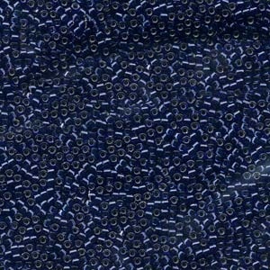 Db183 Silver Lined Montana Sapphire - Miyuki Delica Seed Beads - 11/0
