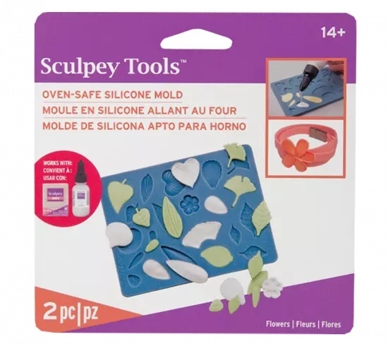 Sculpey Tools™ Oven-Safe Molds: Flowers