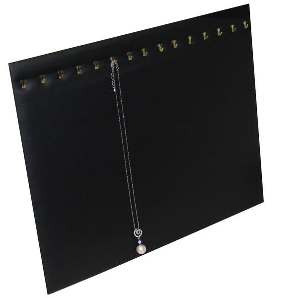 Black Chain Board Display Pad W/Easel- 15 Hooks