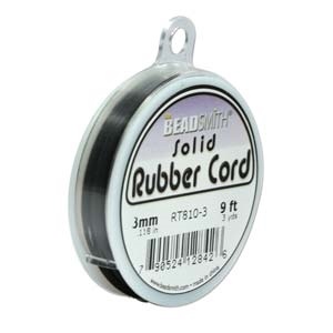 Beadsmith Solid Rubber Cord