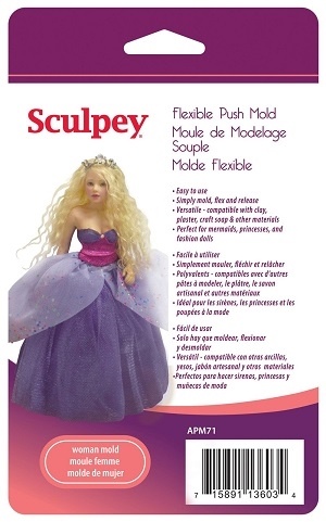 Sculpey® Flexible Push Mold- Woman