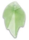 26Mm Leaf Pendant Peridot