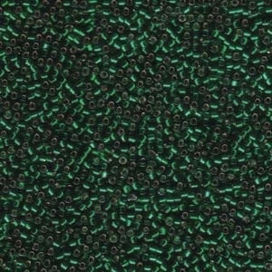 Db148 Silver Lined Green - Miyuki Delica Seed Beads - 11/0