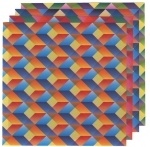 #4318 - Yasutomo Fold'ems Origami Paper - Cube Assortment - 5 7/8"