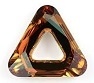 20Mm Triangle Cosmic Ring Crystal Copper Cal