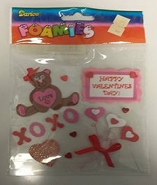 Foamies Stickers- Valentine