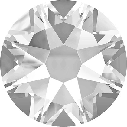 Swarovski 5Ss Flat Back Round - Crystal