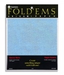 #4502 - Yasutomo Fold'ems Origami Paper - Aurora Marble Paper Glitter Opalescent Assorted - 5 7/8"