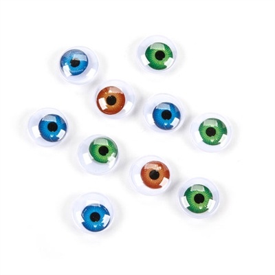 Darice® Moveable Eyes - Human Colors - 15Mm - 10 Pieces
