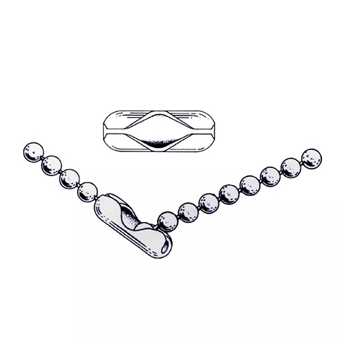 Ball Chain Ends - 8Mm