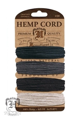 Hemptique Hemp Cord Set - 20# Test - Birds Of A Feather