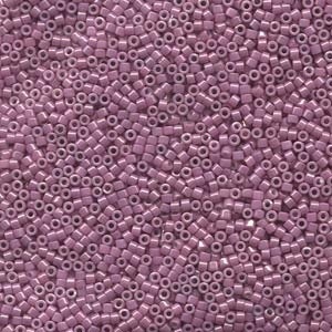 Db253 Pink Luster Opaque Mauve Miyuki Delica Seed Beads 11/0