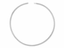 Endless Beading Hoop Earring-1 1/2" Silver