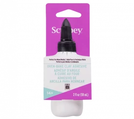 Sculpey Oven-Bake Clay Adhesive 2 Oz (Bake & Bond)